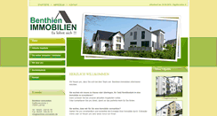 Desktop Screenshot of benthien-immobilien.de